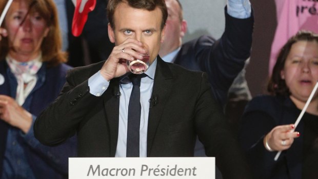New French president Emmanuel Macron.