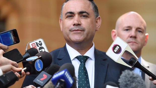 Leader of NSW National party John Barilaro has defended the government's controversial Sydney stadium rebuild policy as not a "city versus country investment".