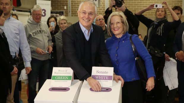 Prime Minister Malcolm Turnbull and his wife Lucy cast their vote on Saturday. Could we all be set to do it again?
