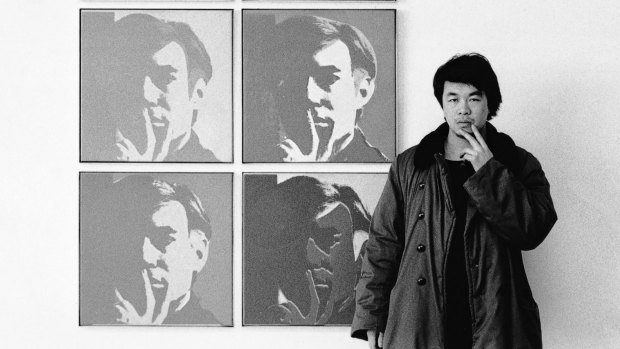 Ai Weiwei, At the Museum of Modern Art (detail), 1987. From the New York Photographs series 1983?93, Ai Weiwei Studio. 
