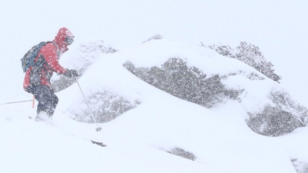 Much-needed snow arrives on the Alps.