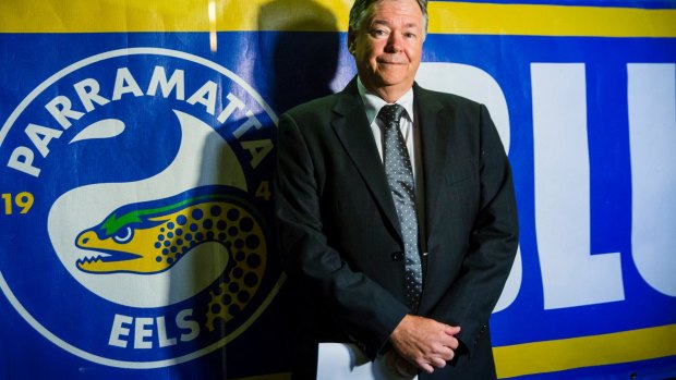Crucial AGM: Eels chairman Max Donnelly is gearing up for Wednesday's meeting.