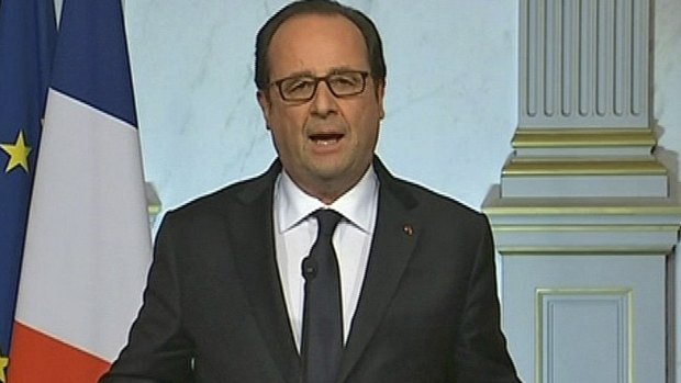 French President Francois Hollande announced a further tightening of security across the country. 