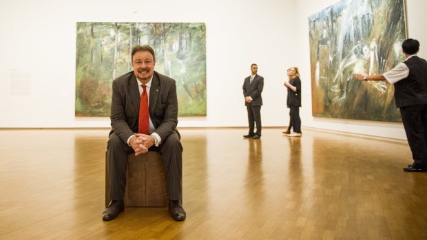 Last hurrah: Dr Ron Radford  will retire as director of the National Gallery of Australia at the end of September. 