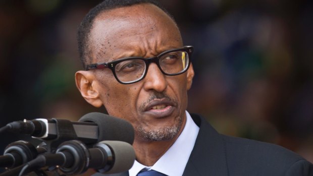 Rwandan President Paul Kagame in 2014.