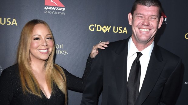 Mariah is engaged to Australian billionaire James Packer.