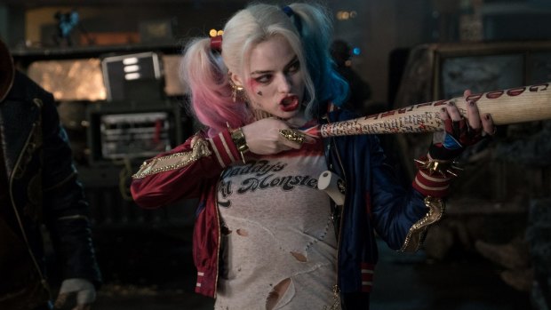 Margot Robbie as Harley Quinn in <i>Suicide Squad</i>.