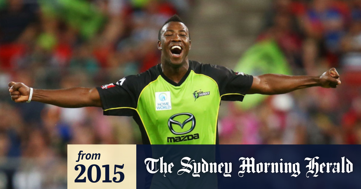The Andre Russell Plane Has Landed And He Wants All Sydney