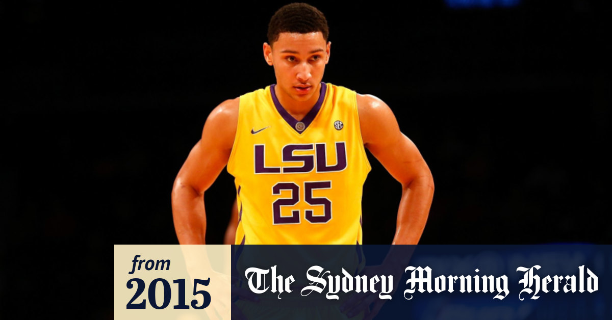 lsu basketball ben simmons jersey