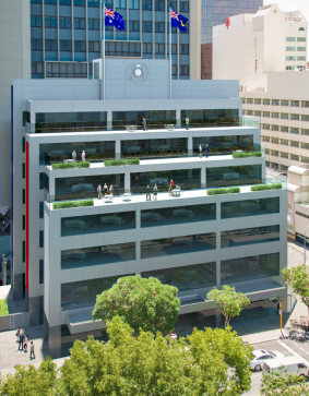 The new ANZAC House will house the WA headquarters of the RSL along with commercial office space.