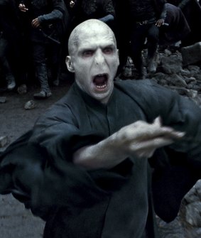 Lord Voldemort was He Who Must Not Be Named in the Harry Potter book and movie series. 