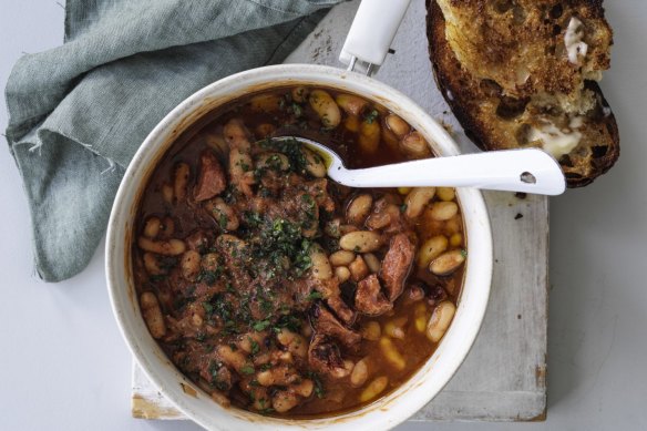 Jill Dupleix's ultimate baked beans.