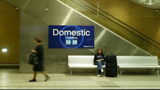 Heading to the airport this festive season? Take the train is the advice from Sydney Airport. 