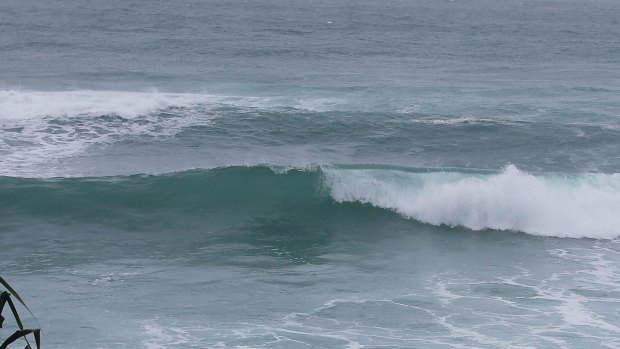 Large waves are set to batter the coast from Friday.