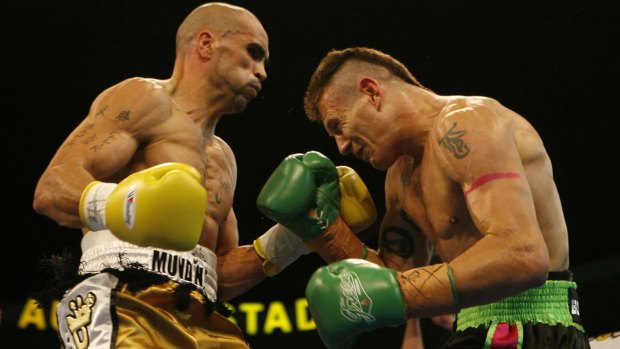Danny Green v Anthony Mundine: The pair first met in 2006.
