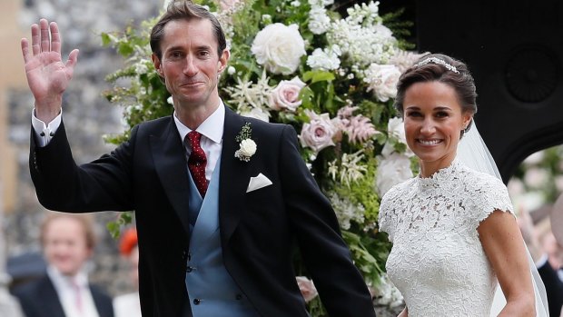 Pippa Middleton and James Matthews, who married this month, have arrived in Australia.