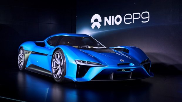 NextEV claims the NIO EP9 is the world's best electric car.