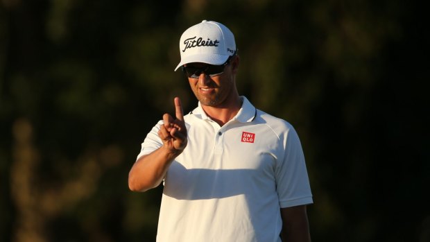 On a tear: Adam Scott has enjoyed a great couple of weeks.