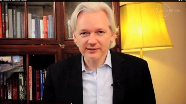 Julian Assange has been in the Ecuadorean embassy in London for more than three years.