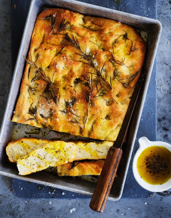 Focaccia dough is very forgiving for beginners.