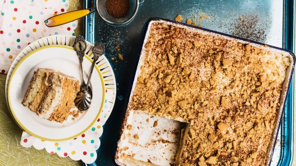 Gaytime tiramisu offers a twist on a classic that should make it more appealing to children.