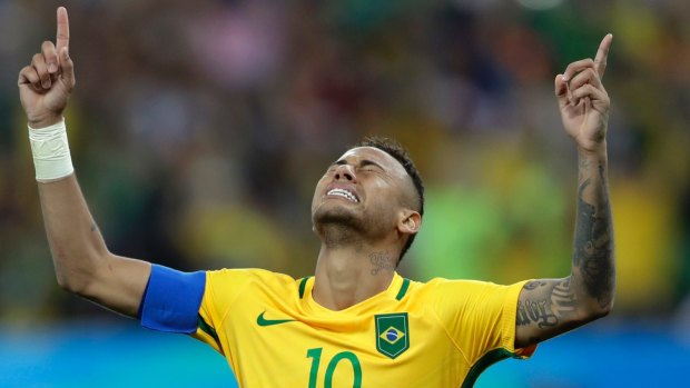 Cleared of criminal charges:  Neymar.