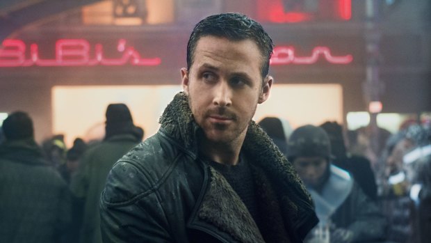 Ryan Gosling as K in Blade Runner 2049.