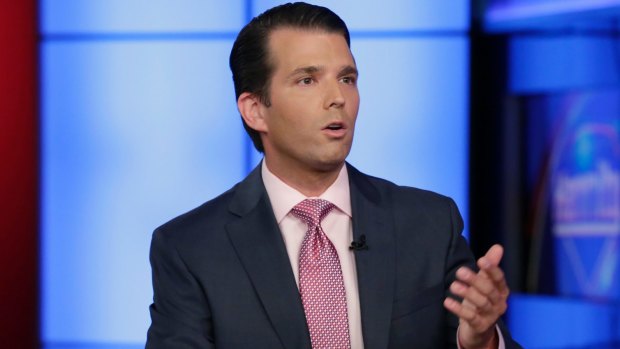 Donald Trump junior dismissing the meeting with a Russian lawyer as "nothing".