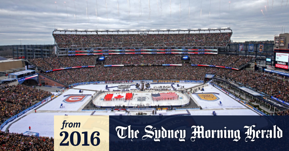 Montreal Canadiens Smash Boston Bruins At Gillette Stadium In