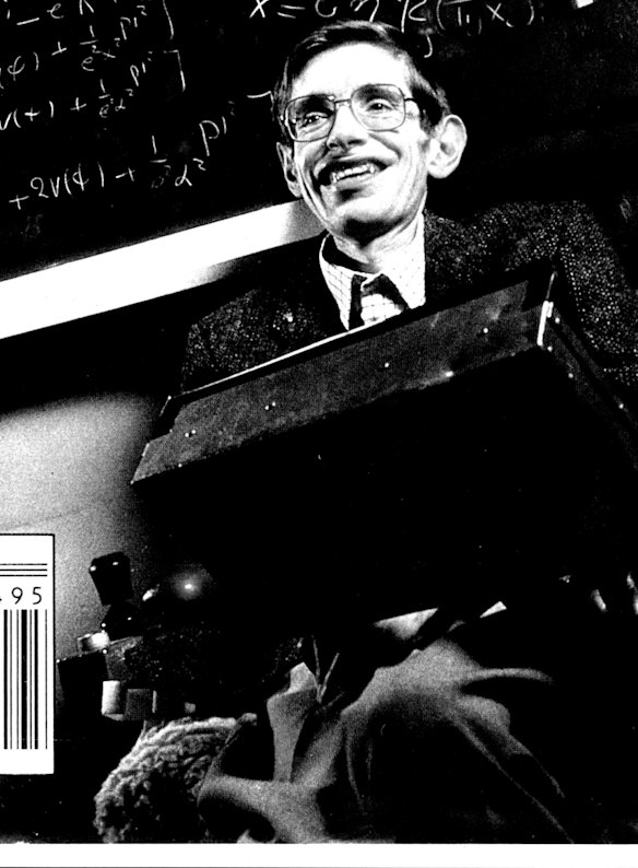 Professor Stephen Hawking, British Scientist. 1992.