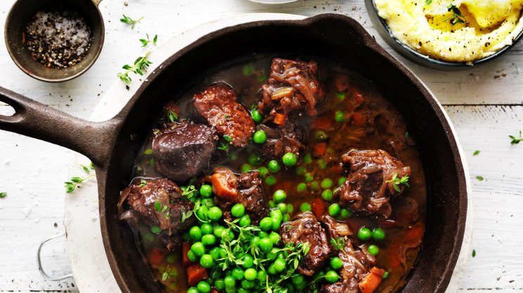 Wine Reduction Flat Iron Steak With Red Wine Sauce Red Wine