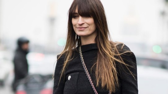 French model Caroline de Maigret has been spotted with the Gabrielle bag.