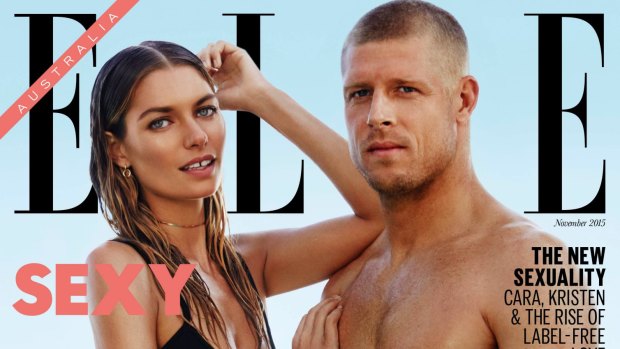 Jess Hart and Mick Fanning will feature on the cover of <em>Elle Australia's</em> November issue together.