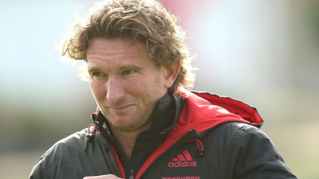Waiting game: Only time will tell what toll the past two years have taken on James Hird.