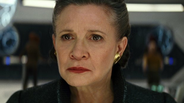 The Last Jedi is Carrie Fisher's final performance on the big screen. 