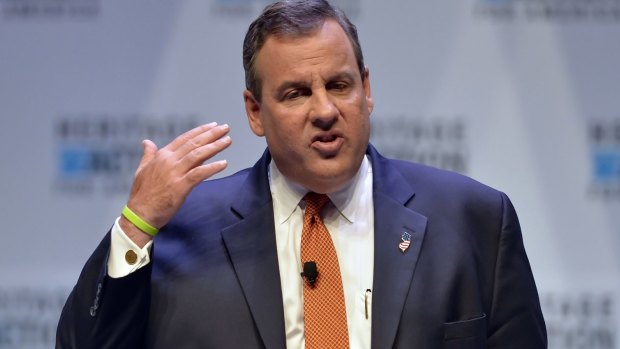 New Jersey Governor Chris Christie is dropping out. 