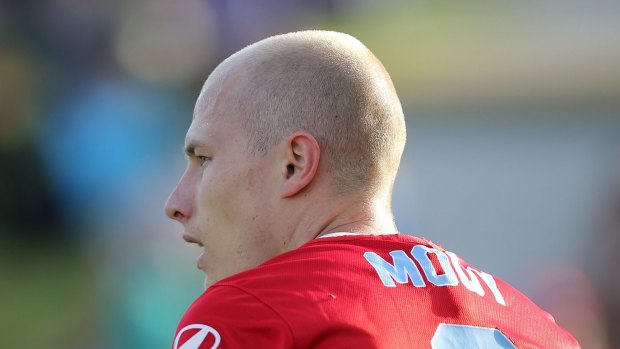 He's back: Melbourne City star Aaron Mooy.