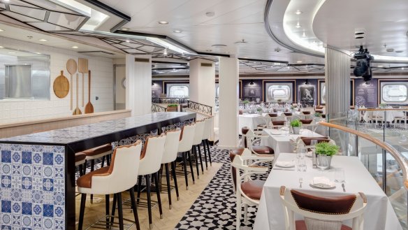 Luke Mangan has opened five Salt Grill restaurants on P&O ships.