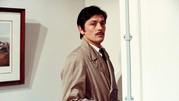 Alain Delon is suitably glacial as a gang leader in <i>The Red Circle</I>.