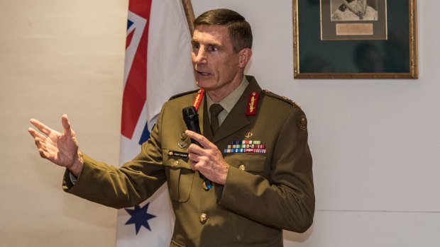Chief of the Army, Lieutenant
 General Angus Campbell.