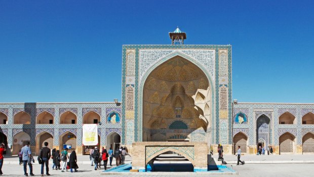 The Jameh Mosque of Isfahan is one of the many attractions awaiting visitors to Iran.