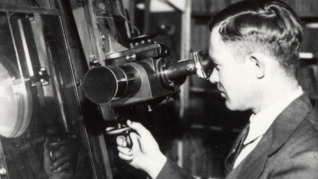 Astronomer Clyde Tombaugh.