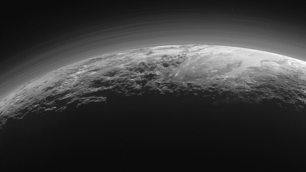 The latest images of Pluto from NASA's New Horizon spacecraft.