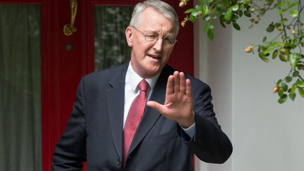 Sacked: Hilary Benn.