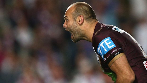 Exit strategy?: Manly's Brett Stewart.