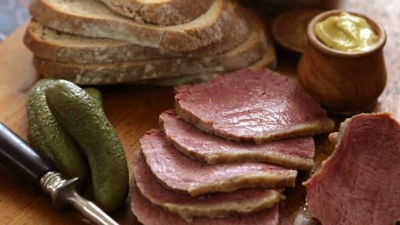 Stephanie Alexander's corned beef for sandwiches.