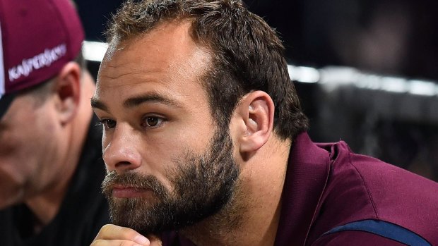 Eagerly awaited return: Manly will feel more comfortable when Brett Stewart is fit to play.