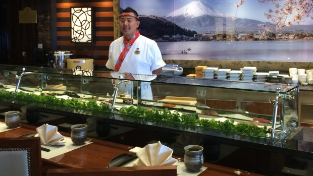 The Kai Sushi restaurant offers a great range of Japanese food.
