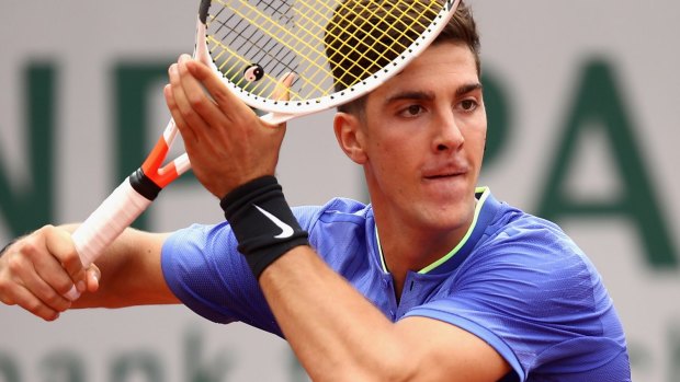 Thanasi Kokkinakis made a comeback at the French Open last month.