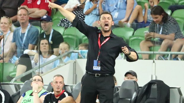 Under fire: Wanderers coach Tony Popovic has copped plenty of criticism this week.
